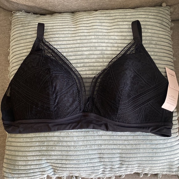Auden Lightly Lined Bralette  Size XXL. Adjustable Straps, Adjustable Closure. - Picture 1 of 3